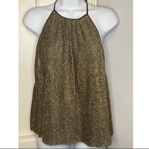 Zara Draped Gold top